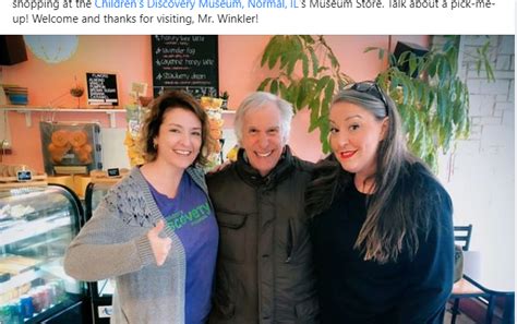 Henry Winkler spotted in Central Illinois